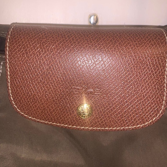 Olive Green Longchamp Bag - Picture 2 of 4